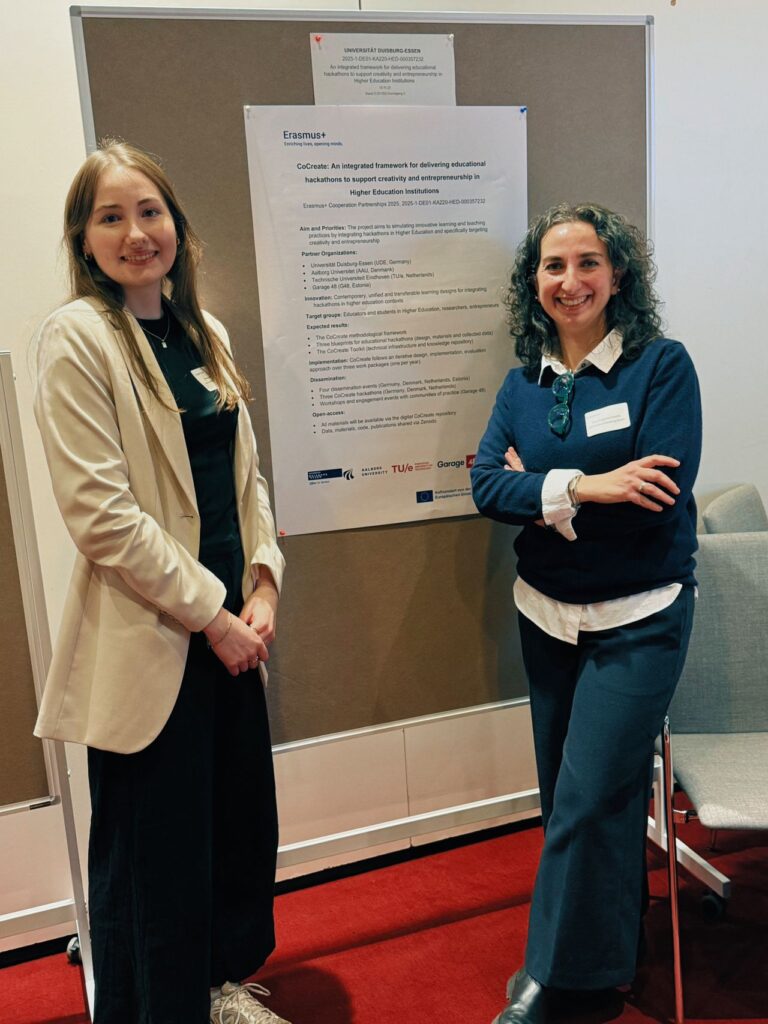 Mona and Irene at the DAAD meeting in Bonn